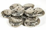 1.8" Polished Pyrite Pocket Stones  - Photo 4